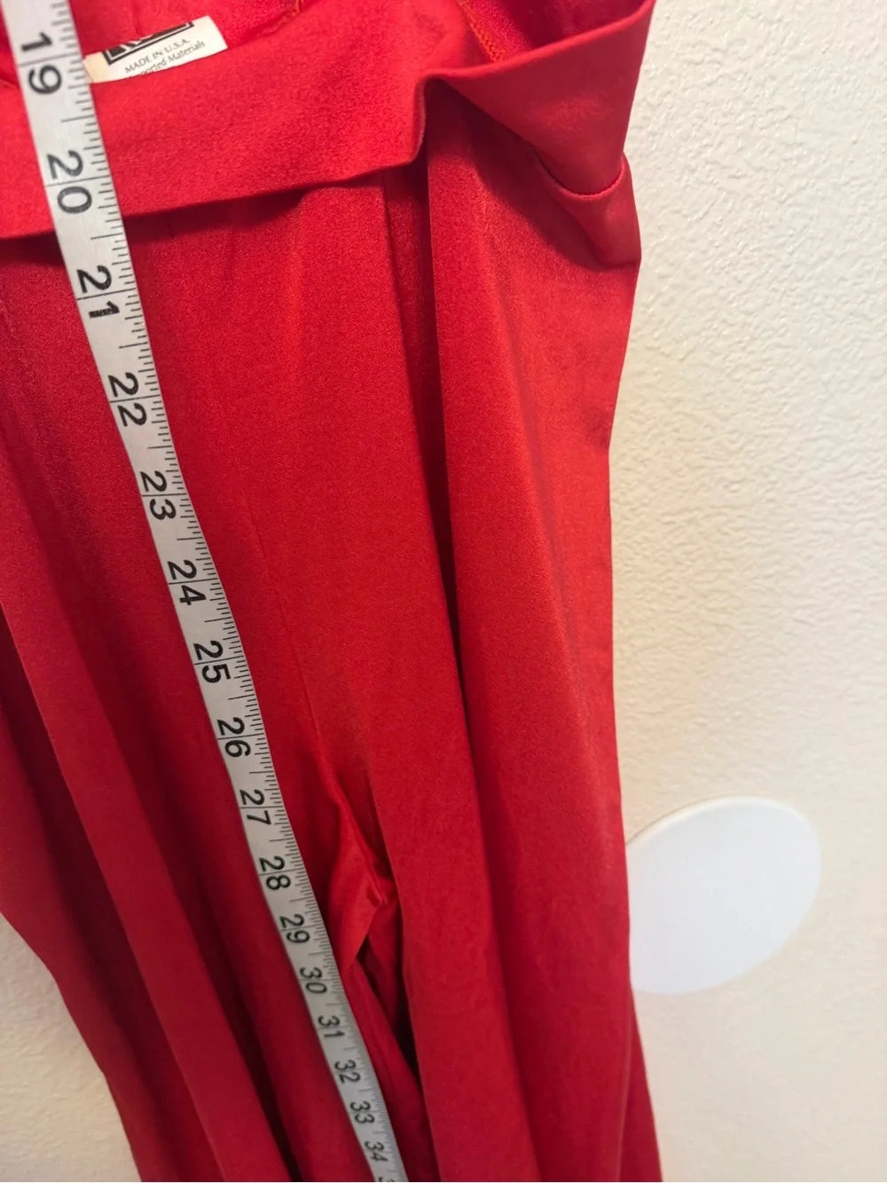 Kelle dance costume red wide leg COLOR THEORY SUSPENDER 3740 contemporary SA